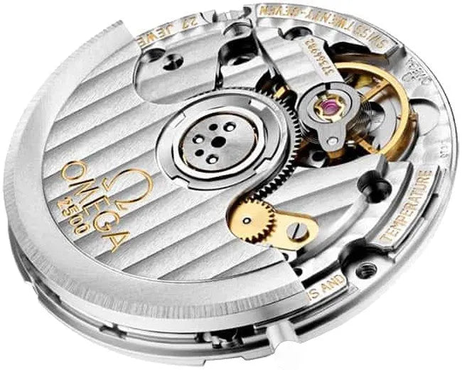 silver Omega De Ville Diamond - Hình 2