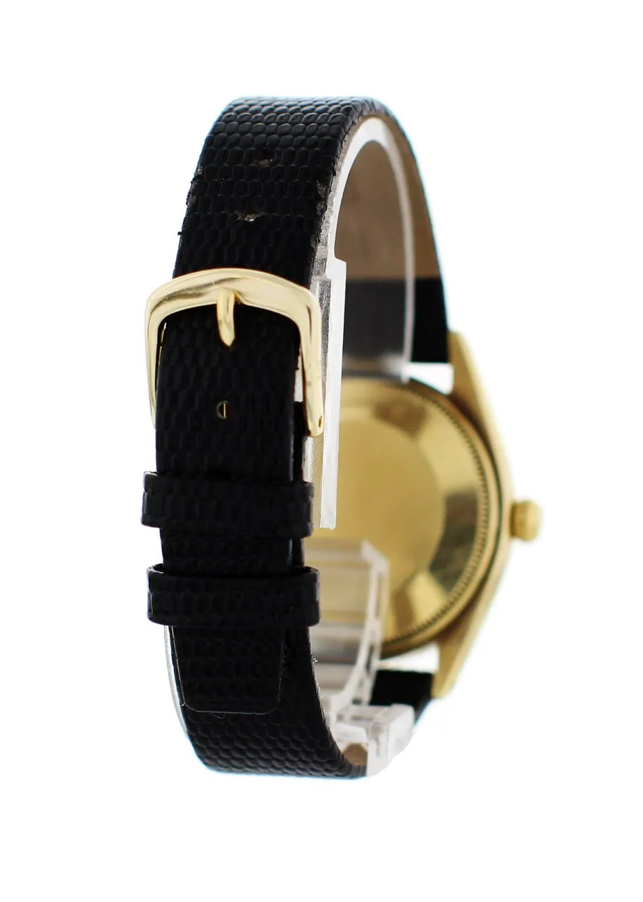 Rolex Gold Black Fabric - Hình 8